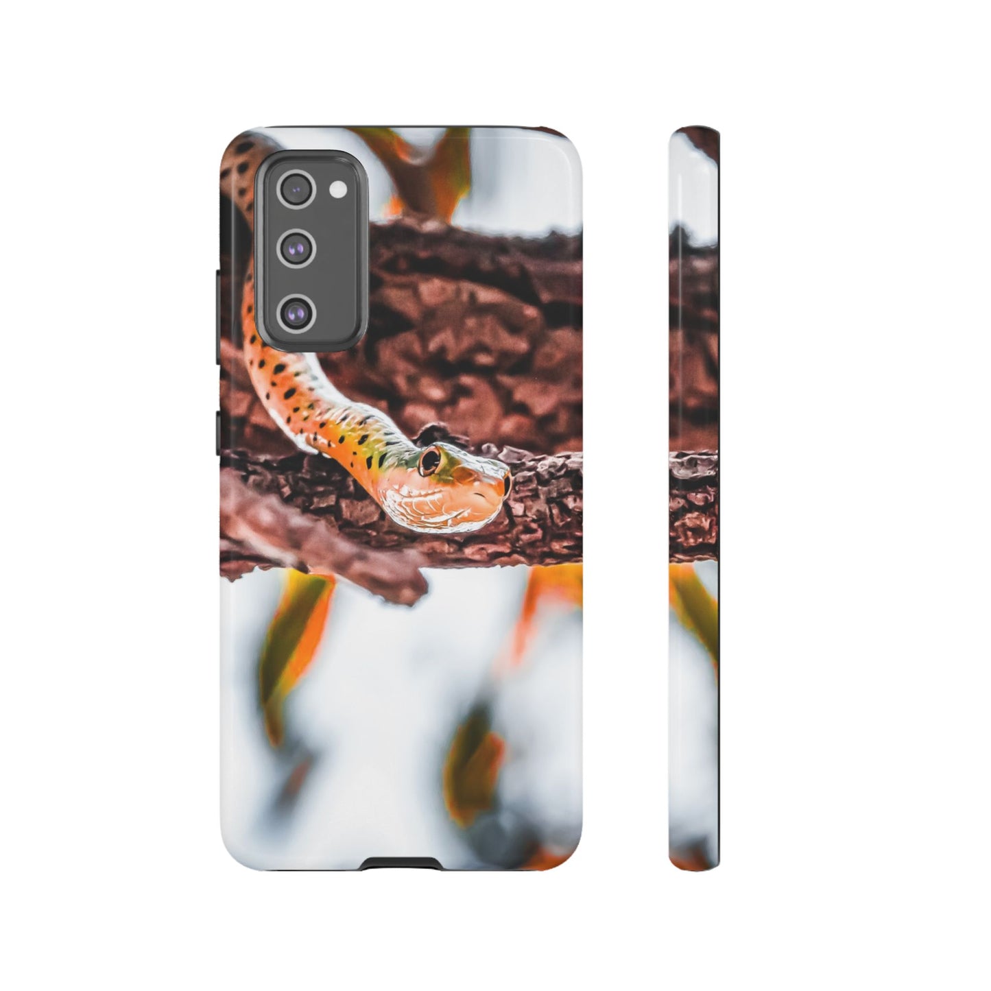 Spotted Bush Snake Phone Case Samsung Galaxy S20 FE Glossy