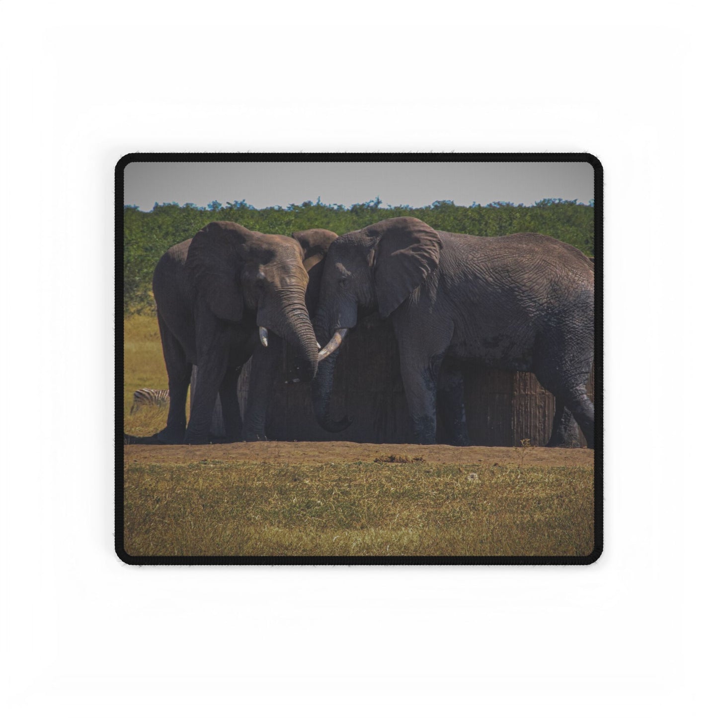 Friendly Elephant Desk Mats 14.4" × 12.1"