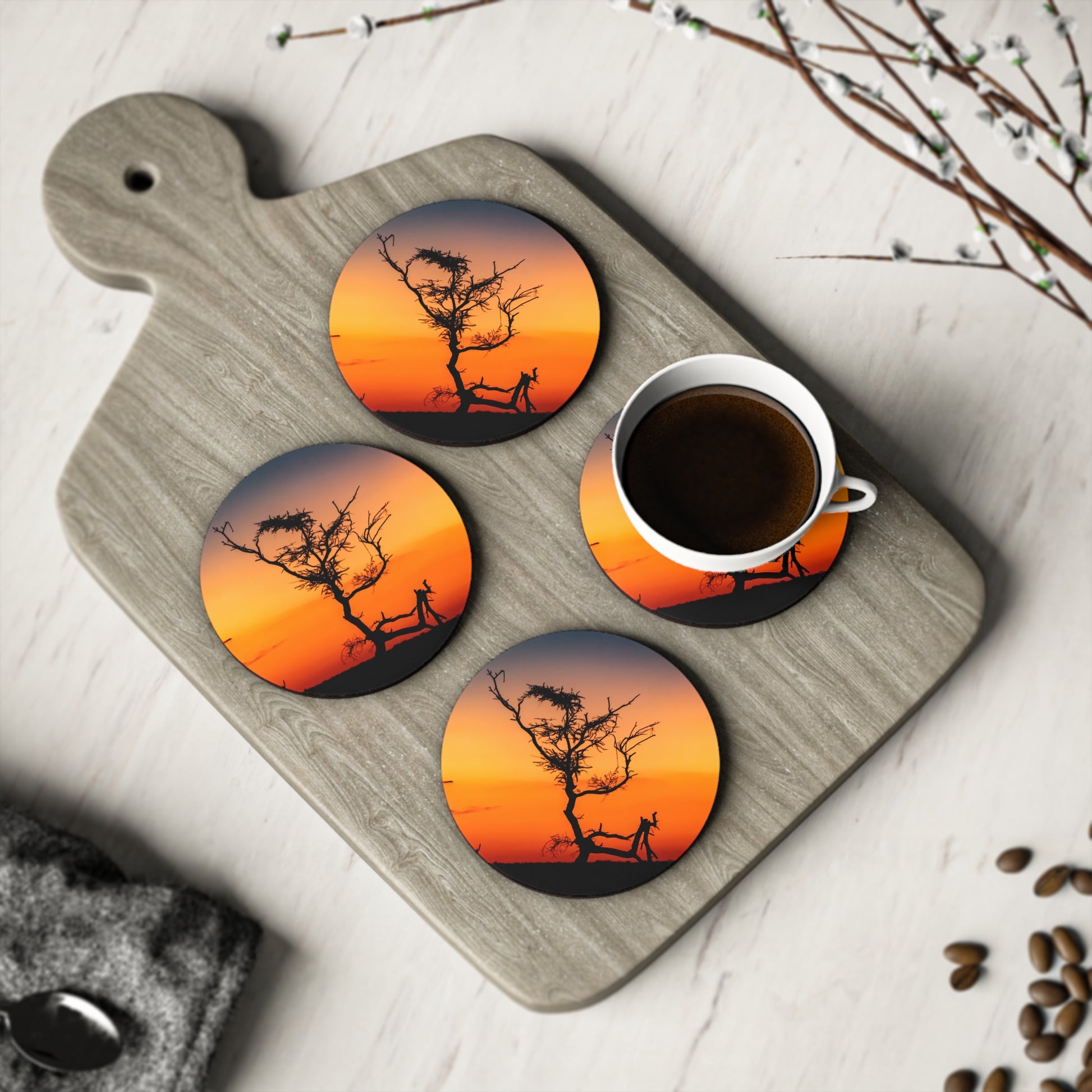 Kalahari Sunset Coasters