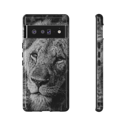 Tough Case - Old Lion B&W Google Pixel 6 Pro Glossy