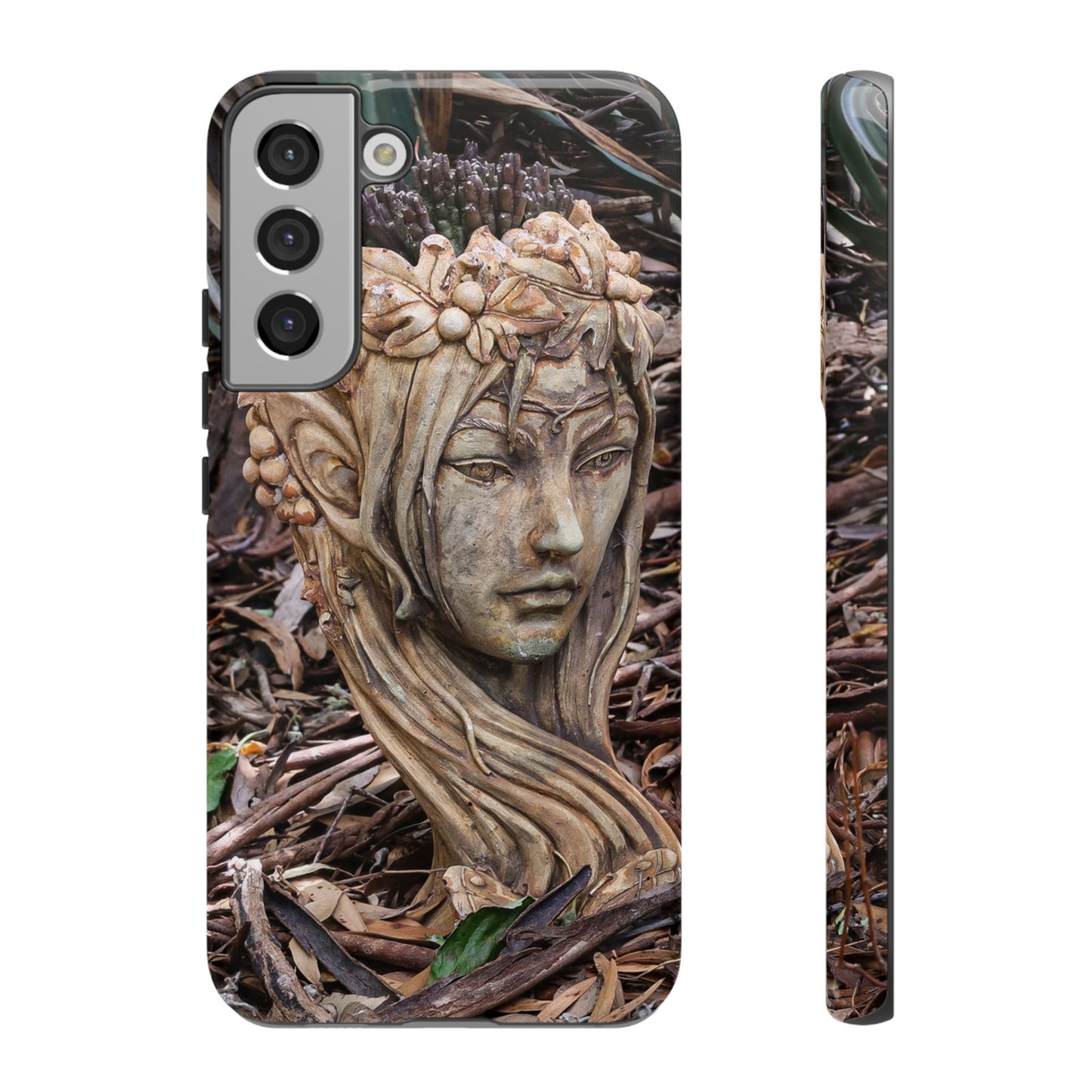 Tough Case - Elven Lady Statue Samsung Galaxy S22 Plus Glossy