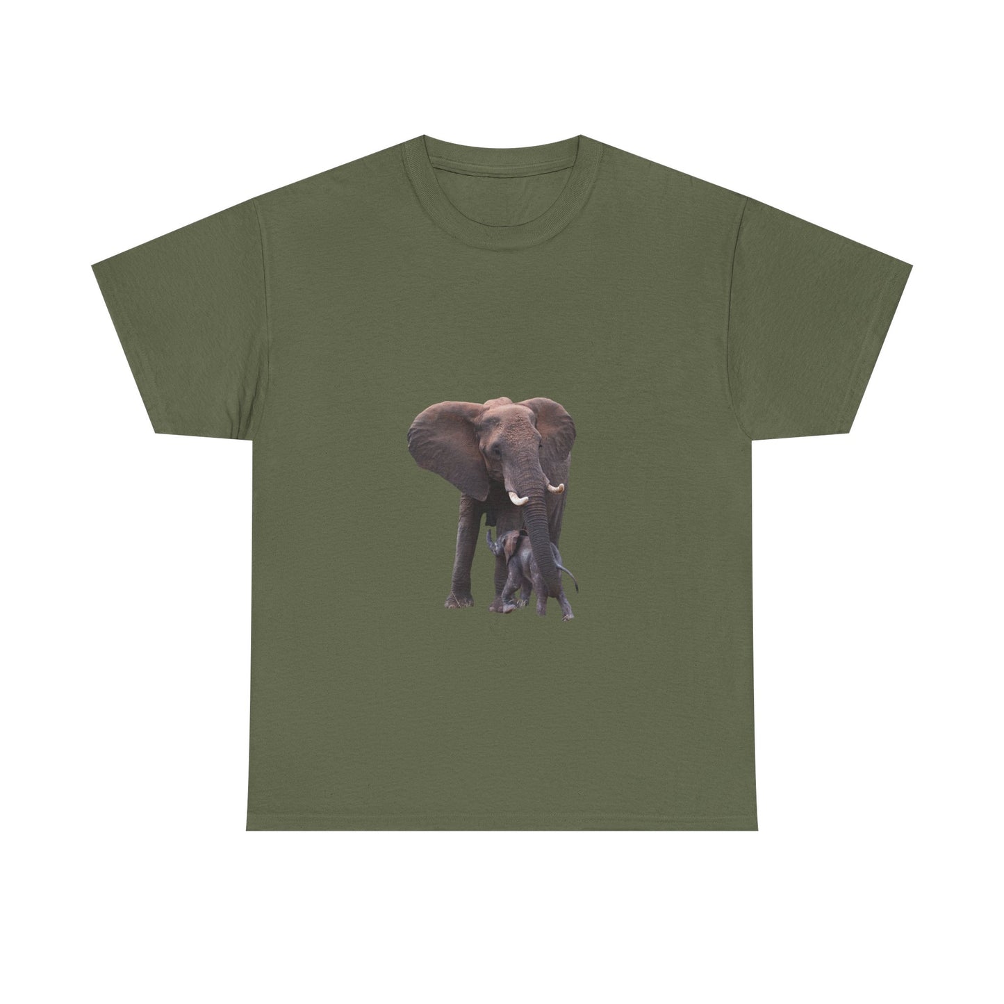 Baby Elephant Tee Military Green