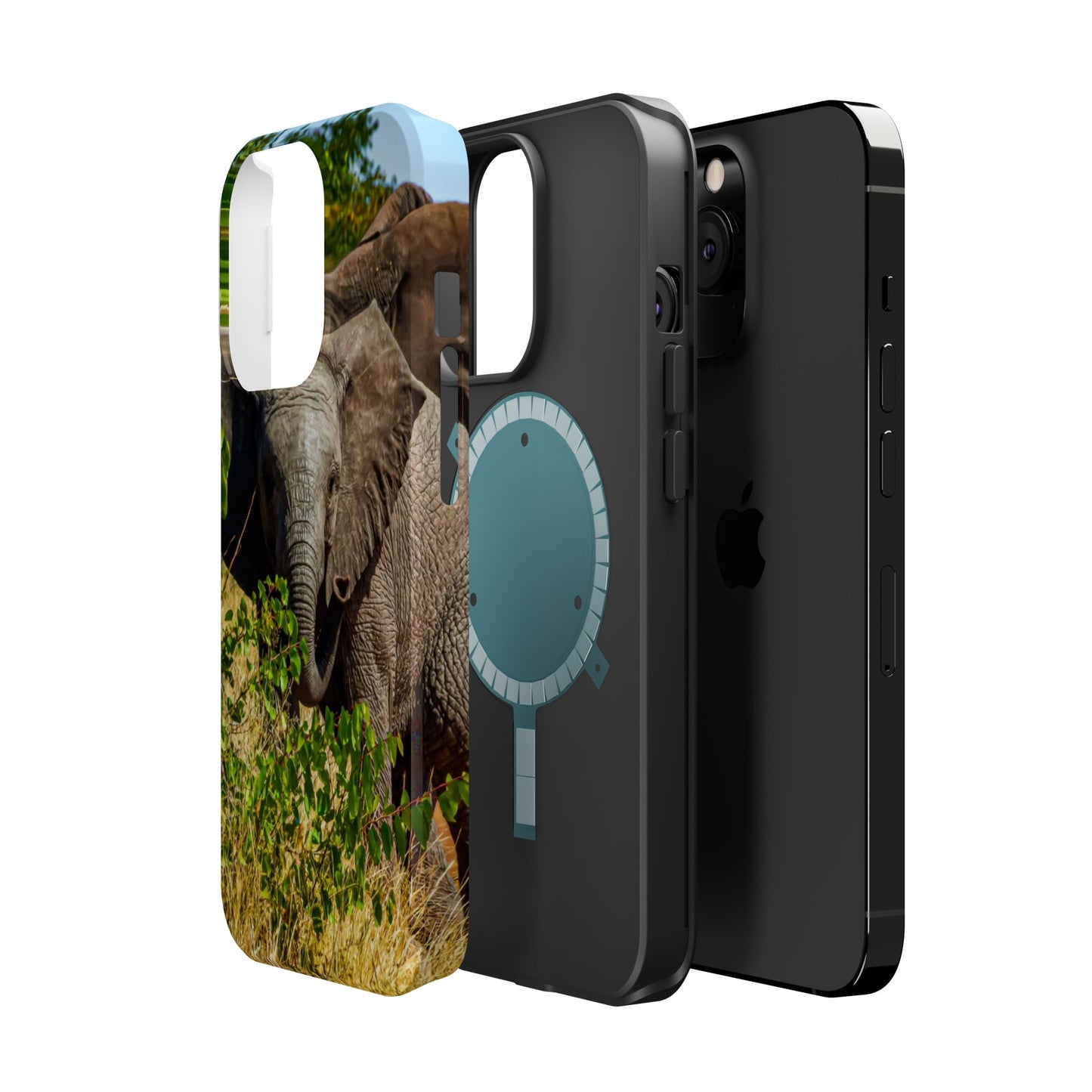 Magsafe® Compatible Tough Cases - Young Elephant