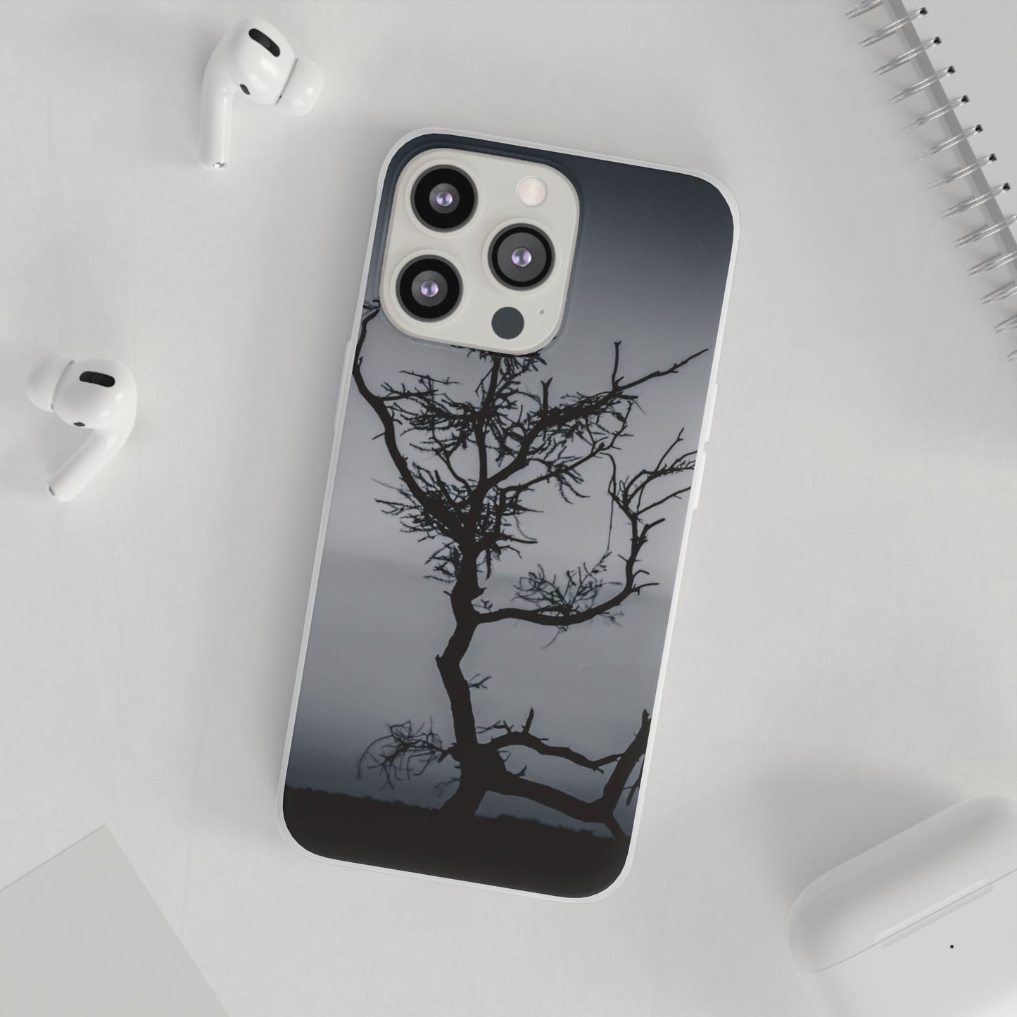 Kalahari Sunset Phone Case B&W
