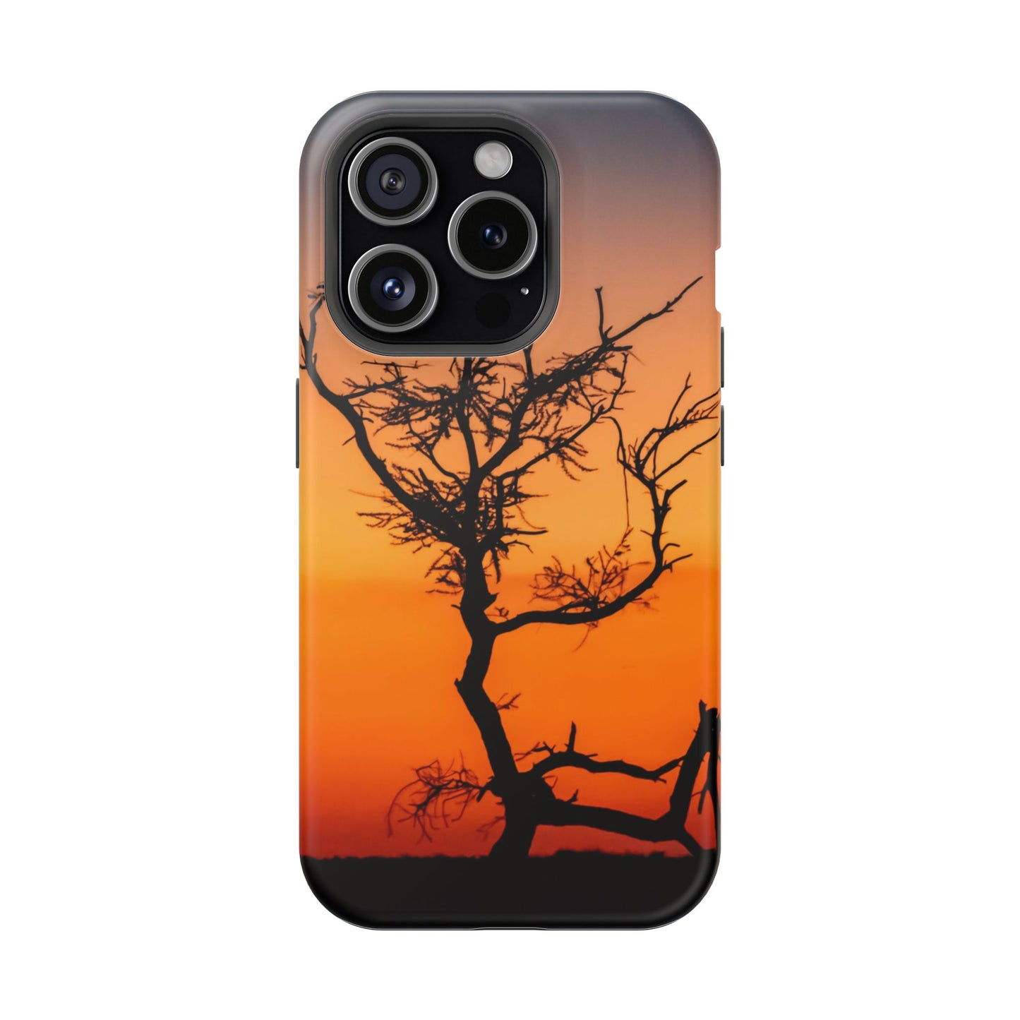 Magsafe® Compatible Tough Cases - Sunset Over The Kalahari iPhone 15 Pro Matte