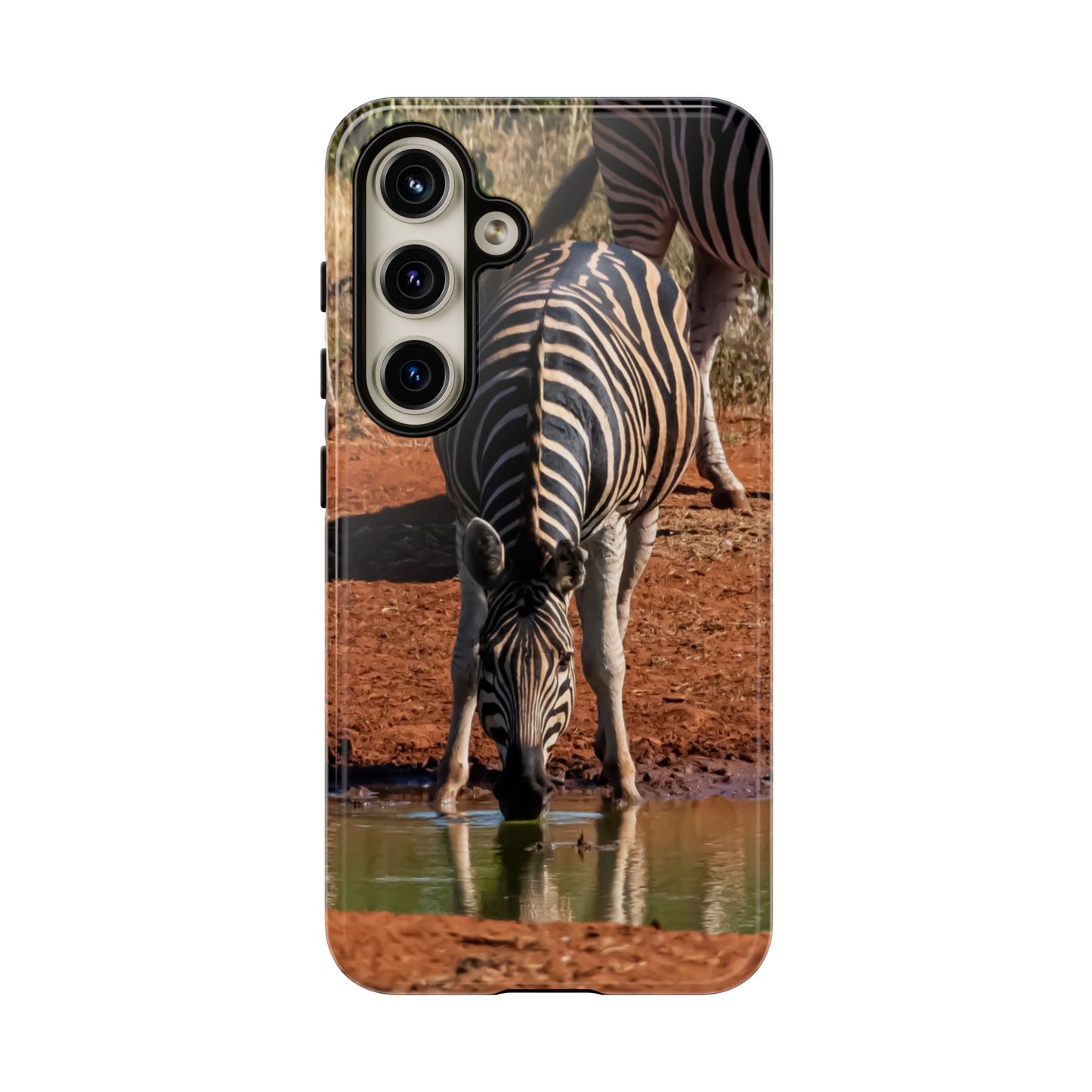 Tough Case - Zebra Drinking