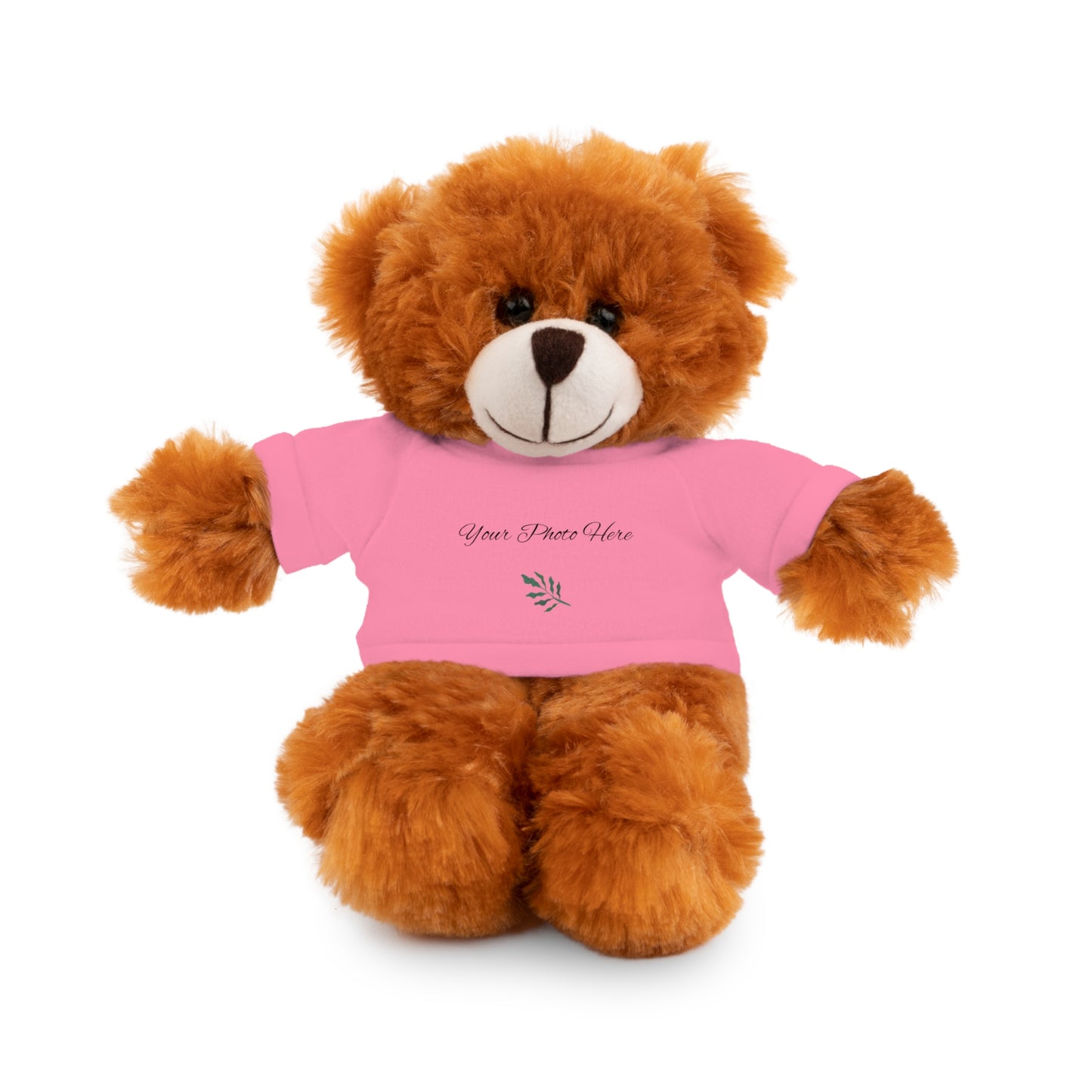 Custom Teddy Bears Pink Bear 8"