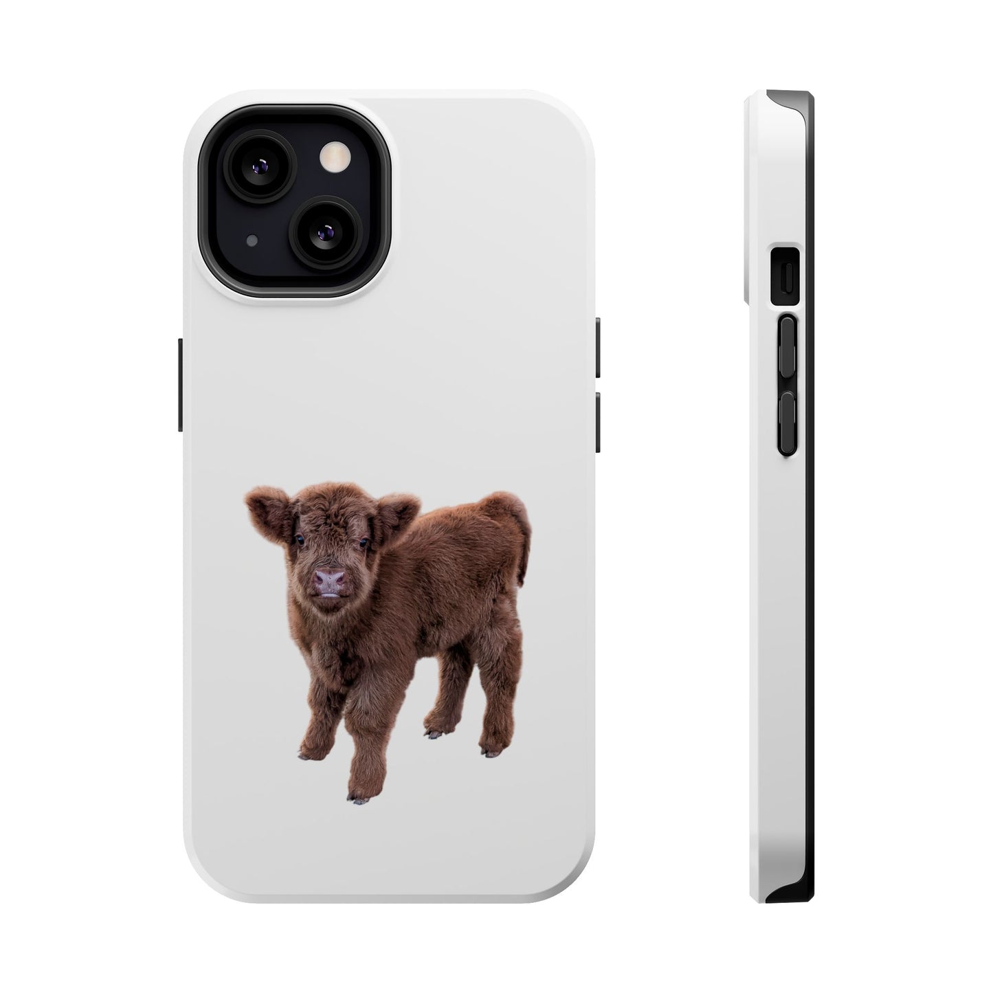 Baby Highland Cow MagSafe Phone Case iPhone 13 Glossy