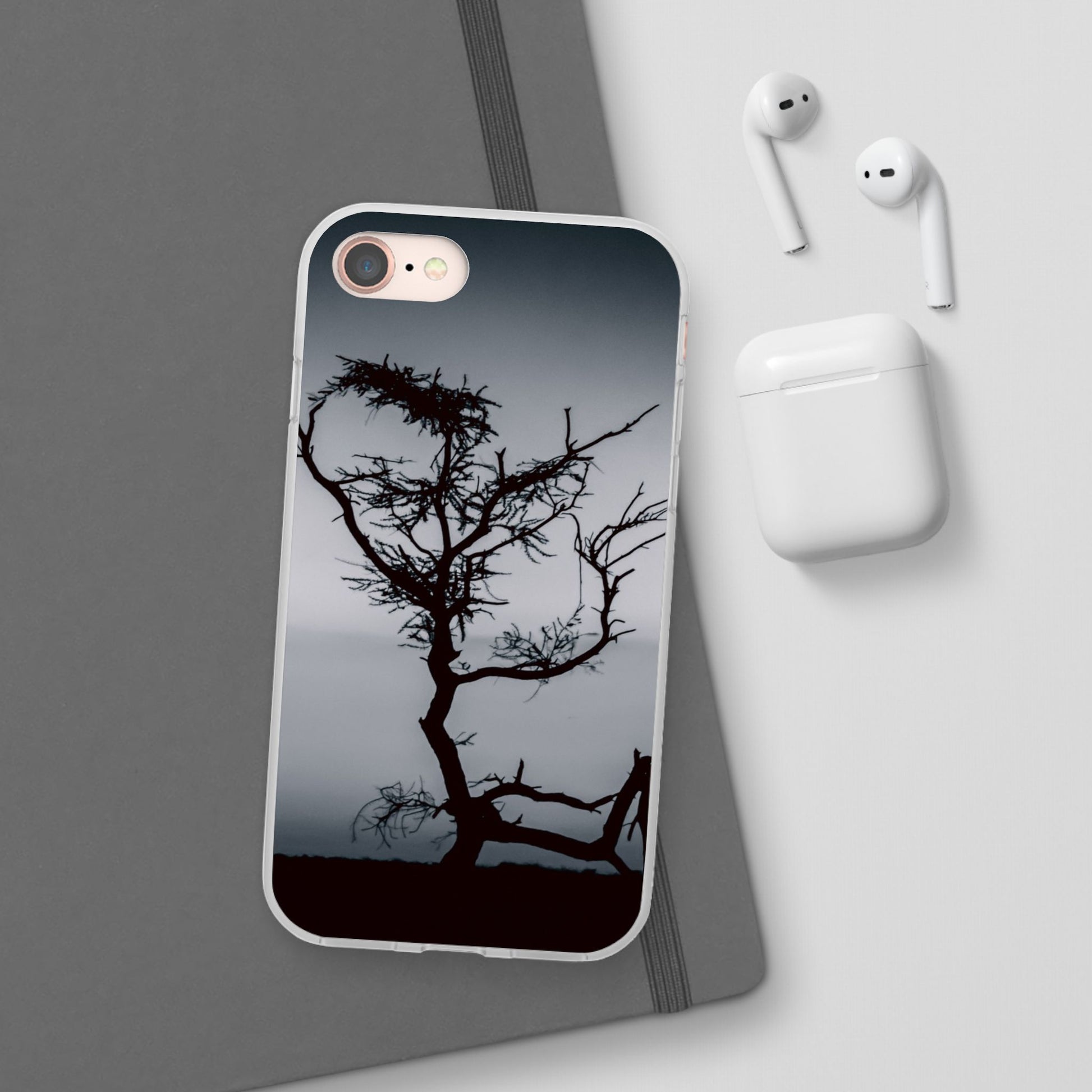 Kalahari Sunset Phone Case B&W