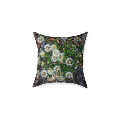 Australian Wildflower Pillow 18" × 18"