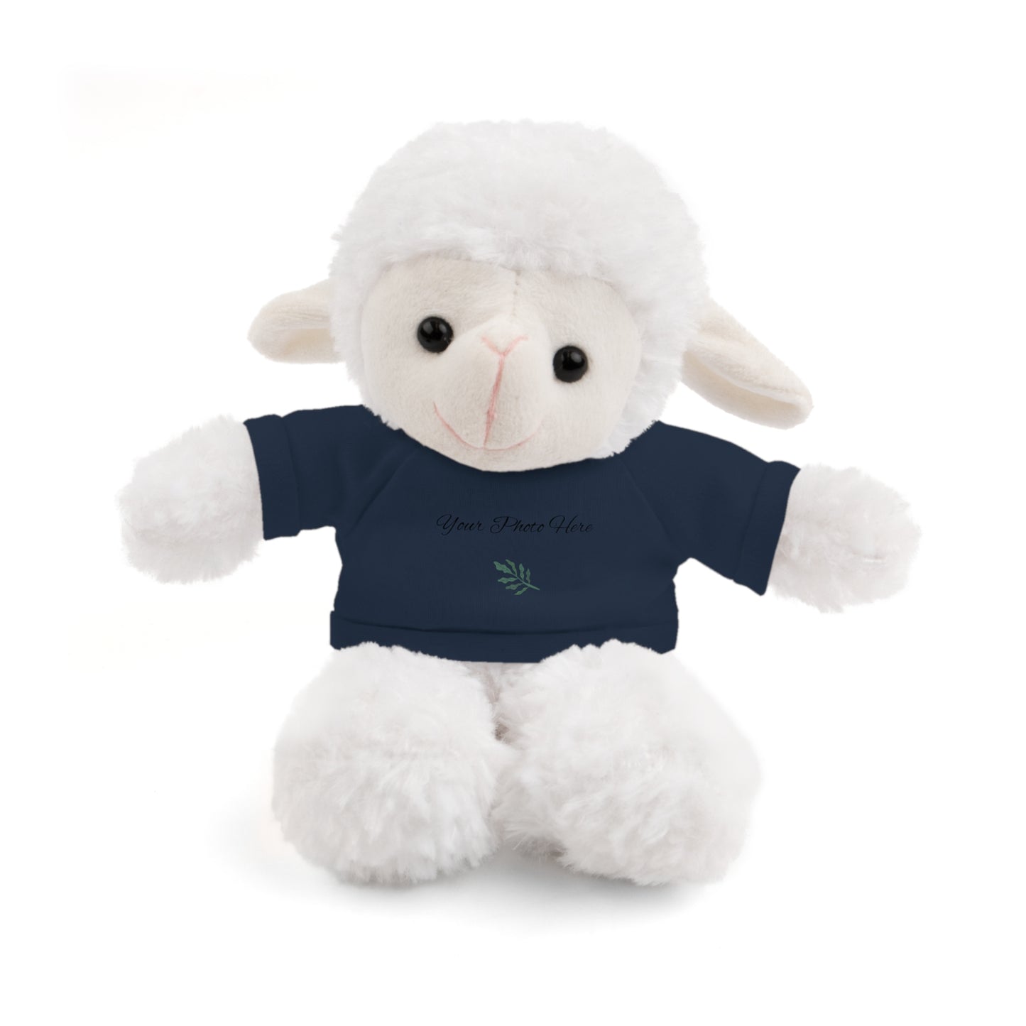 Custom Teddy Bears Navy Sheep 8"