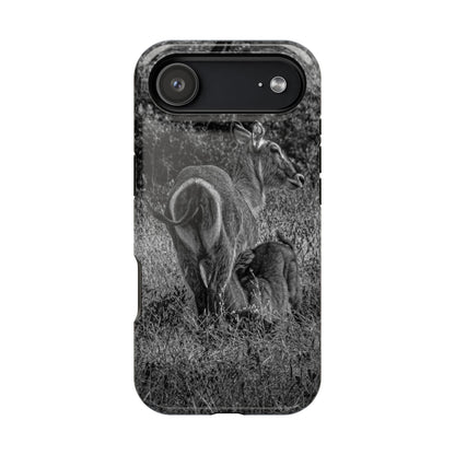 Waterbuck Baby Animal Phone Case - Magsafe B&W iPhone 17 Air Glossy