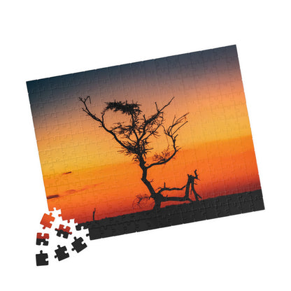 Puzzle (110, 252, 520, 1014-piece) - Sunset over the Kalahari