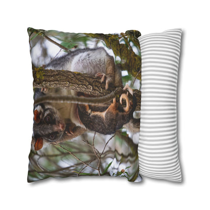 Poly Canvas Pillowcase - Possum and Joeys