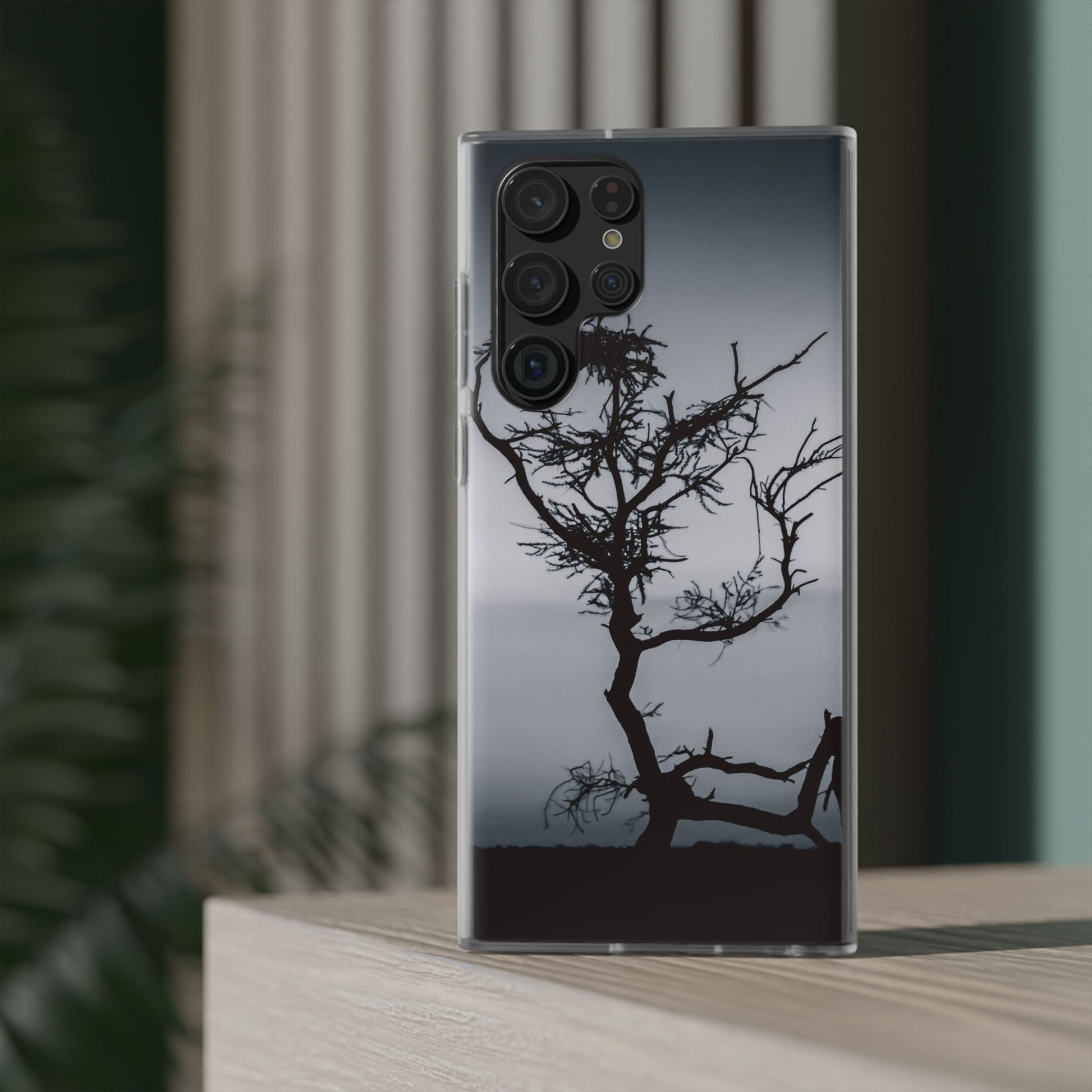 Kalahari Sunset Phone Case B&W