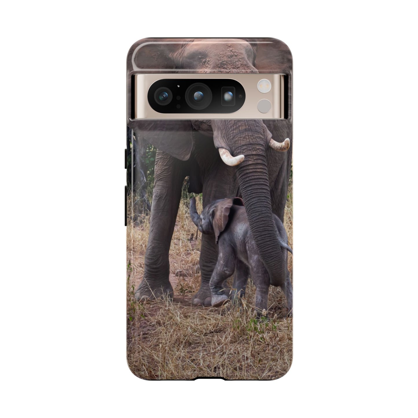 Baby Elephant Tough Case Google Pixel 8 Pro Glossy