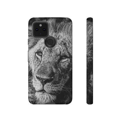 Tough Case - Old Lion B&W Google Pixel 5 5G Matte