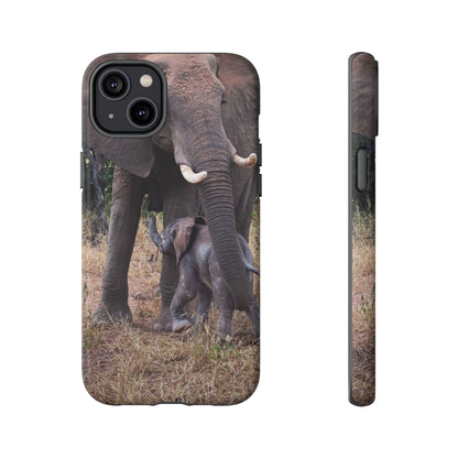 Baby Elephant Tough Case iPhone 14 Plus Matte