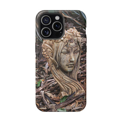 Magsafe® Compatible Tough Cases - Elven Lady Statue iPhone 15 Pro Max Matte