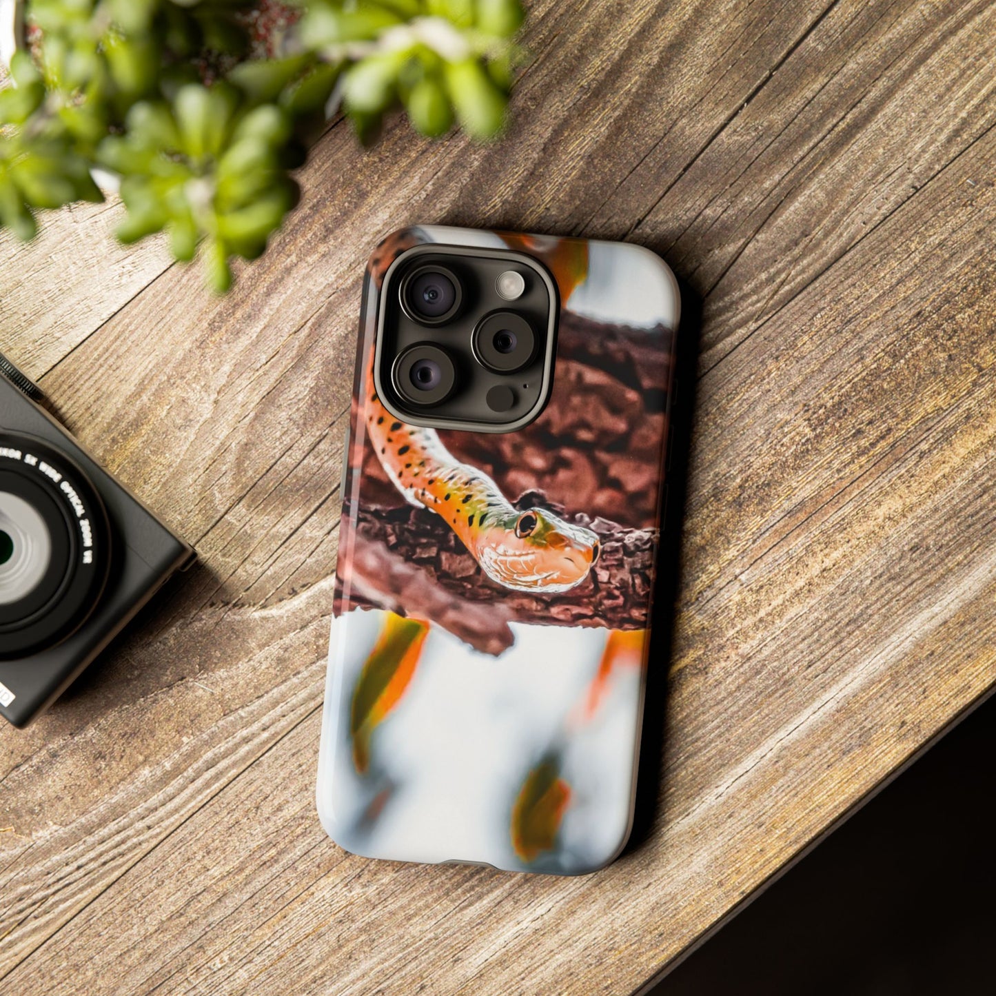 Spotted Bush Snake Phone Case