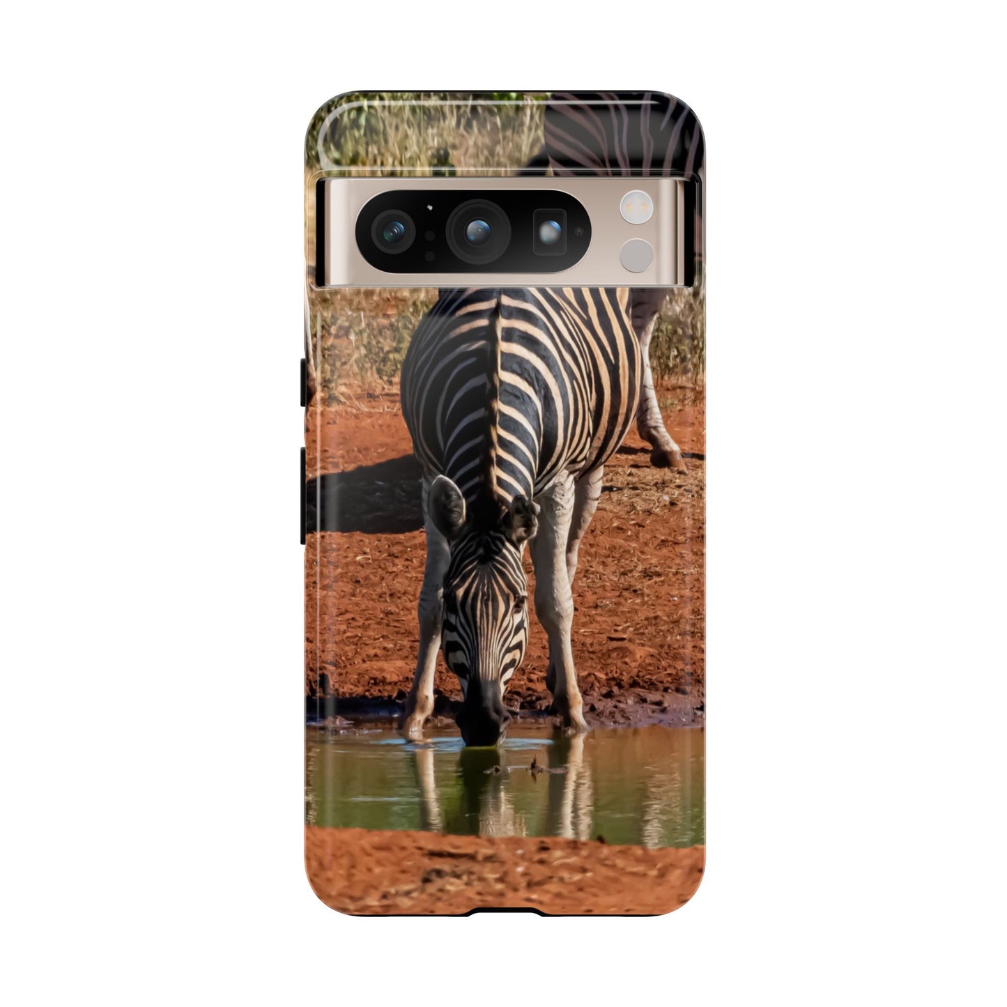 Tough Case - Zebra Drinking