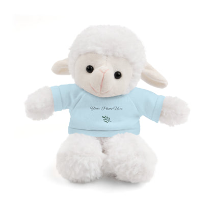 Custom Teddy Bears Light Blue Sheep 8"