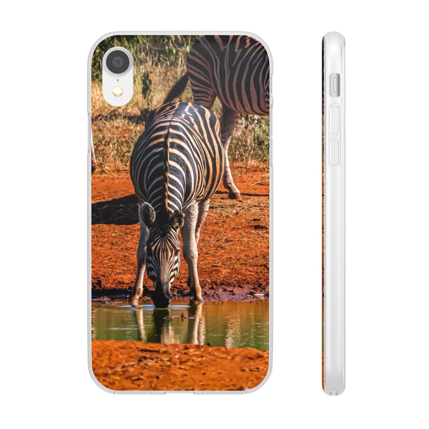 Flexible Zebra Phone Case iPhone XR