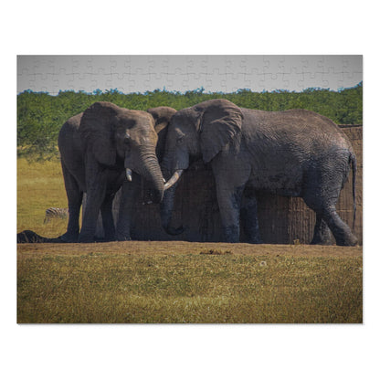 Jigsaw Puzzle (30, 110, 252, 500 Piece) - Elephant Friends