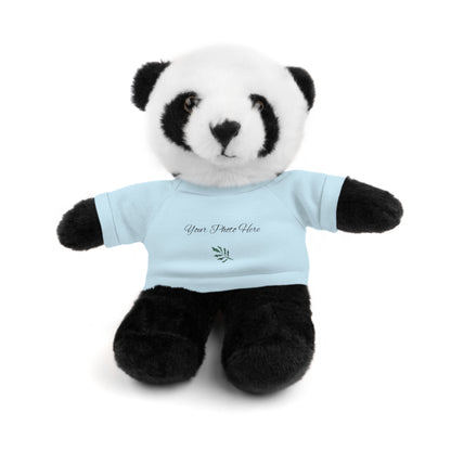 Custom Teddy Bears Light Blue Panda 8"