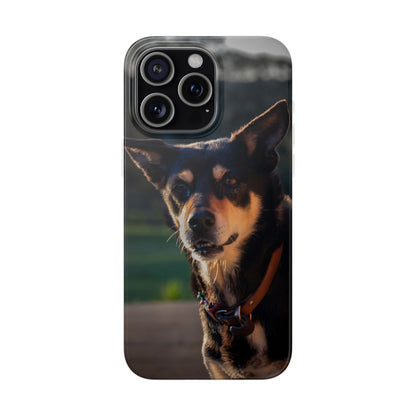 Kelpie Dog Flexi Case iPhone 15 Pro Max