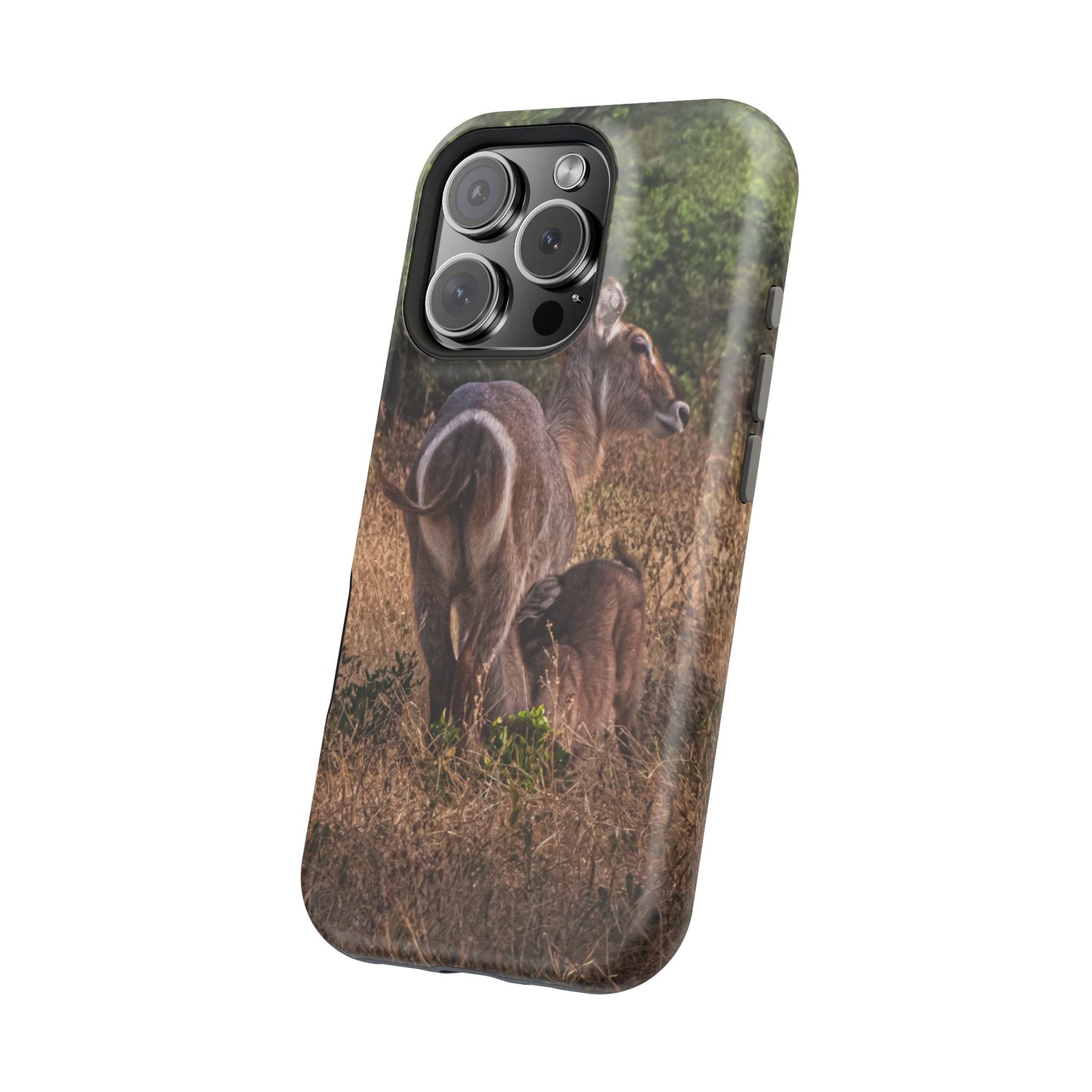 Magsafe® Compatible Tough Cases - Waterbuck and Baby