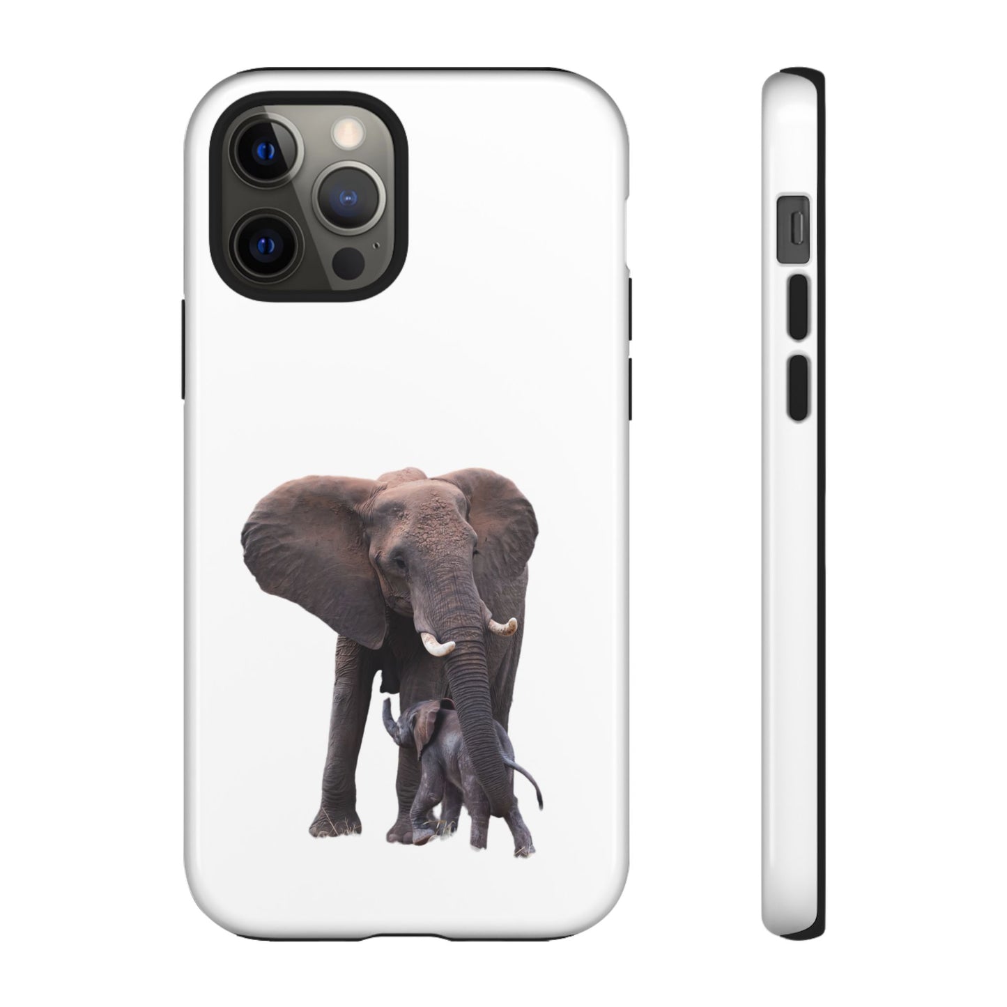 Baby Elephant Tough Case iPhone 12 Pro Glossy