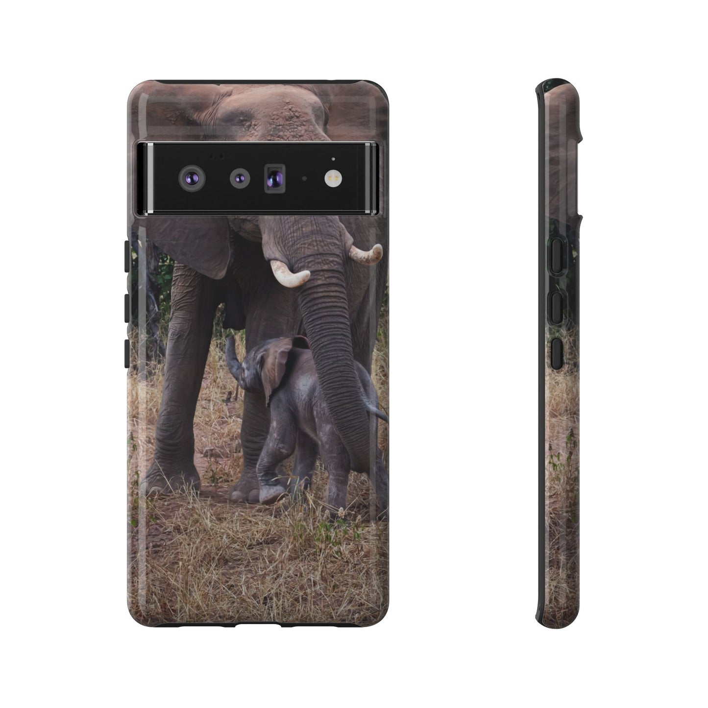 Baby Elephant Tough Case Google Pixel 6 Pro Glossy