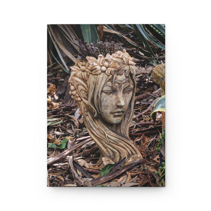 Hardcover Journal Matte - Elven Lady Statue