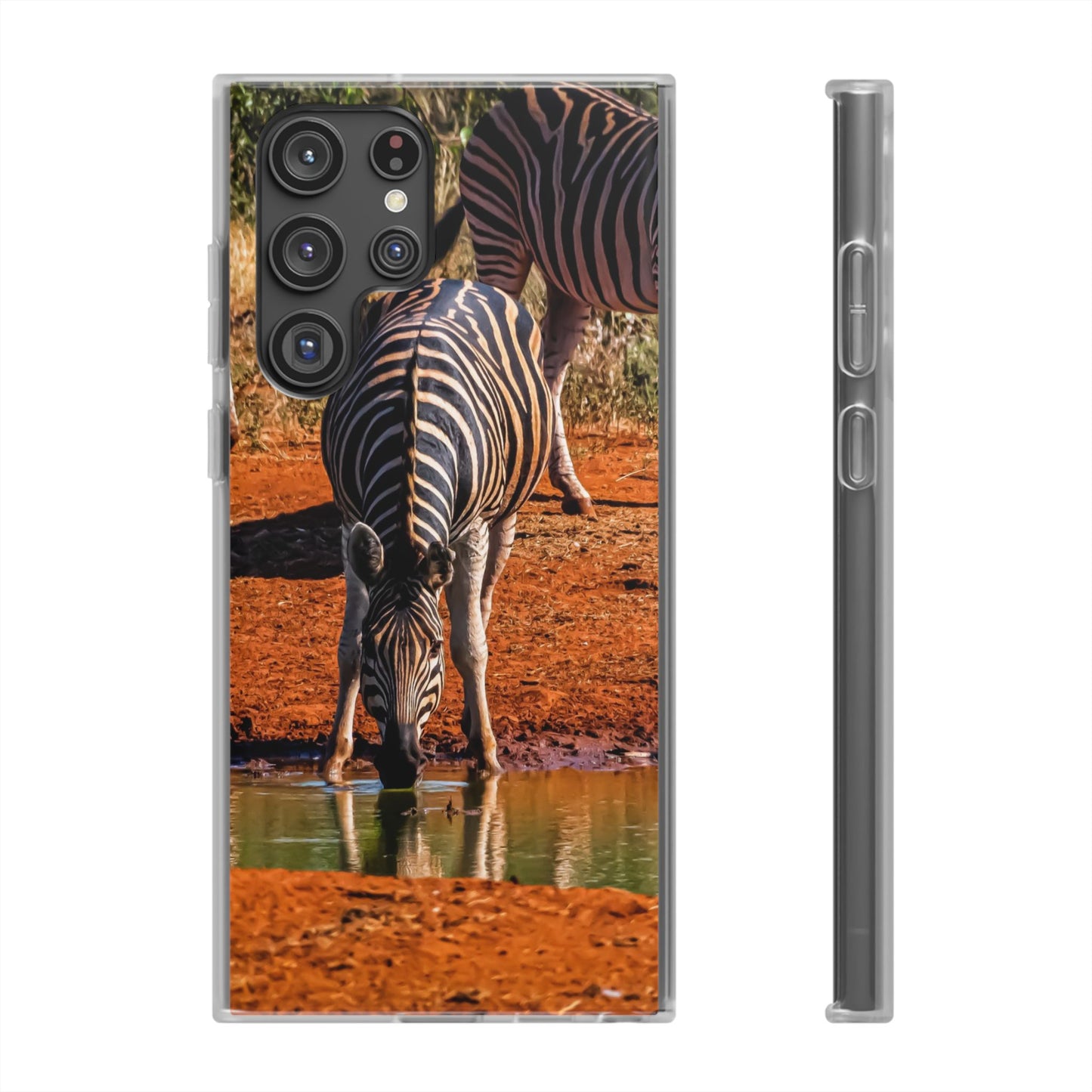 Flexible Zebra Phone Case Samsung Galaxy S22 Ultra