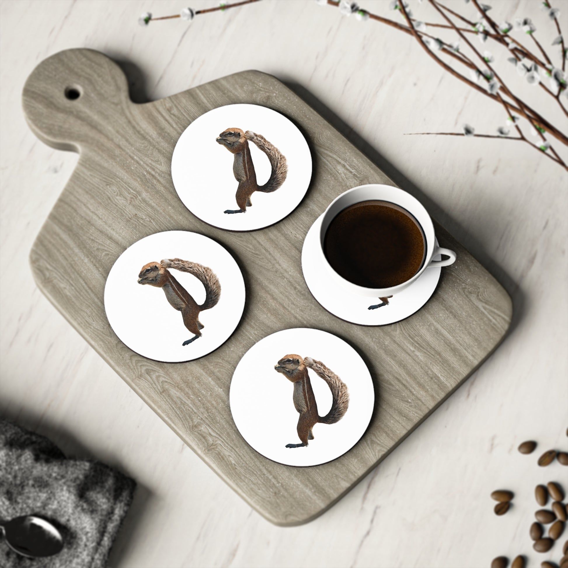 Ground Squirrel Coasters