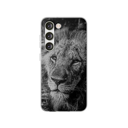 Flexible Lion Phone Cases B&W Samsung Galaxy S23