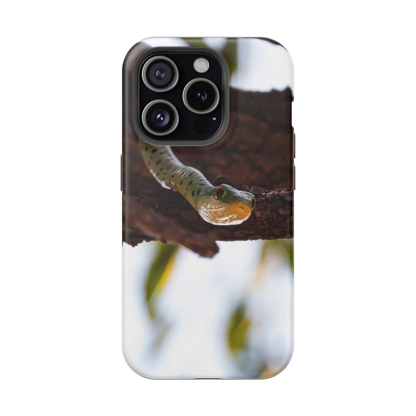 Magsafe® Compatible Tough Cases - Spotted Bush Snake