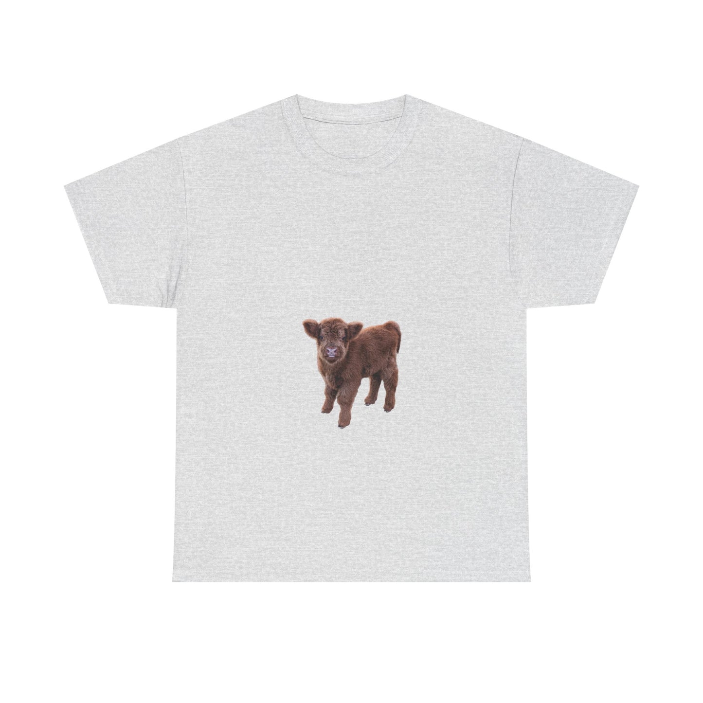 Highland Calf Tee Ash