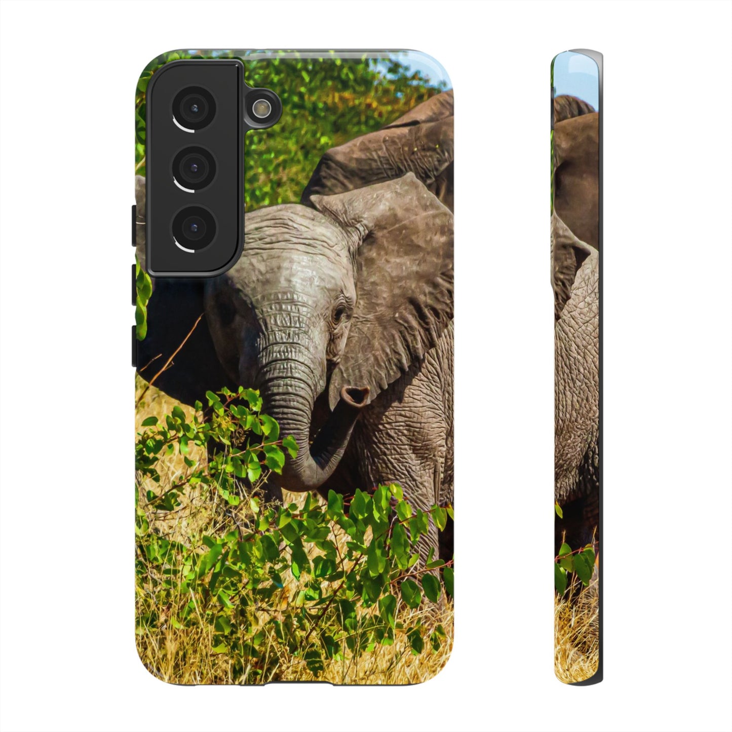 Tough Case - Young Elephant Samsung Galaxy S22 Glossy