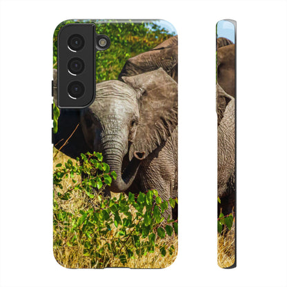 Tough Case - Young Elephant Samsung Galaxy S22 Glossy