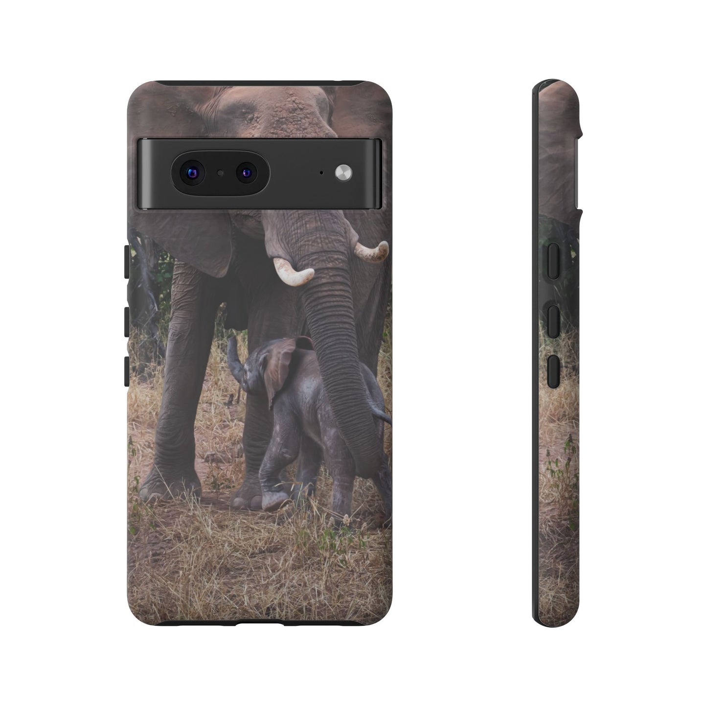 Baby Elephant Tough Case Google Pixel 7 Matte