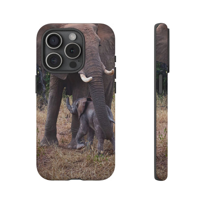 Baby Elephant Tough Case iPhone 15 Pro Matte