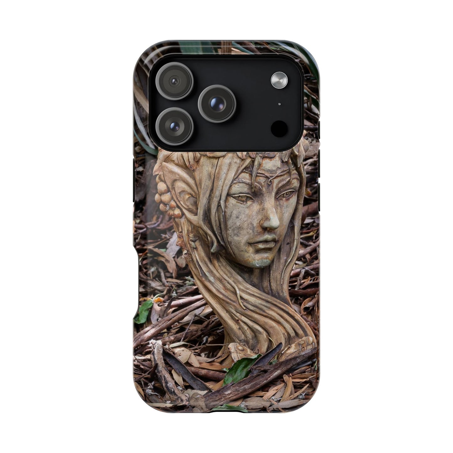 Magsafe® Compatible Tough Cases - Elven Lady Statue iPhone 17 Pro Glossy