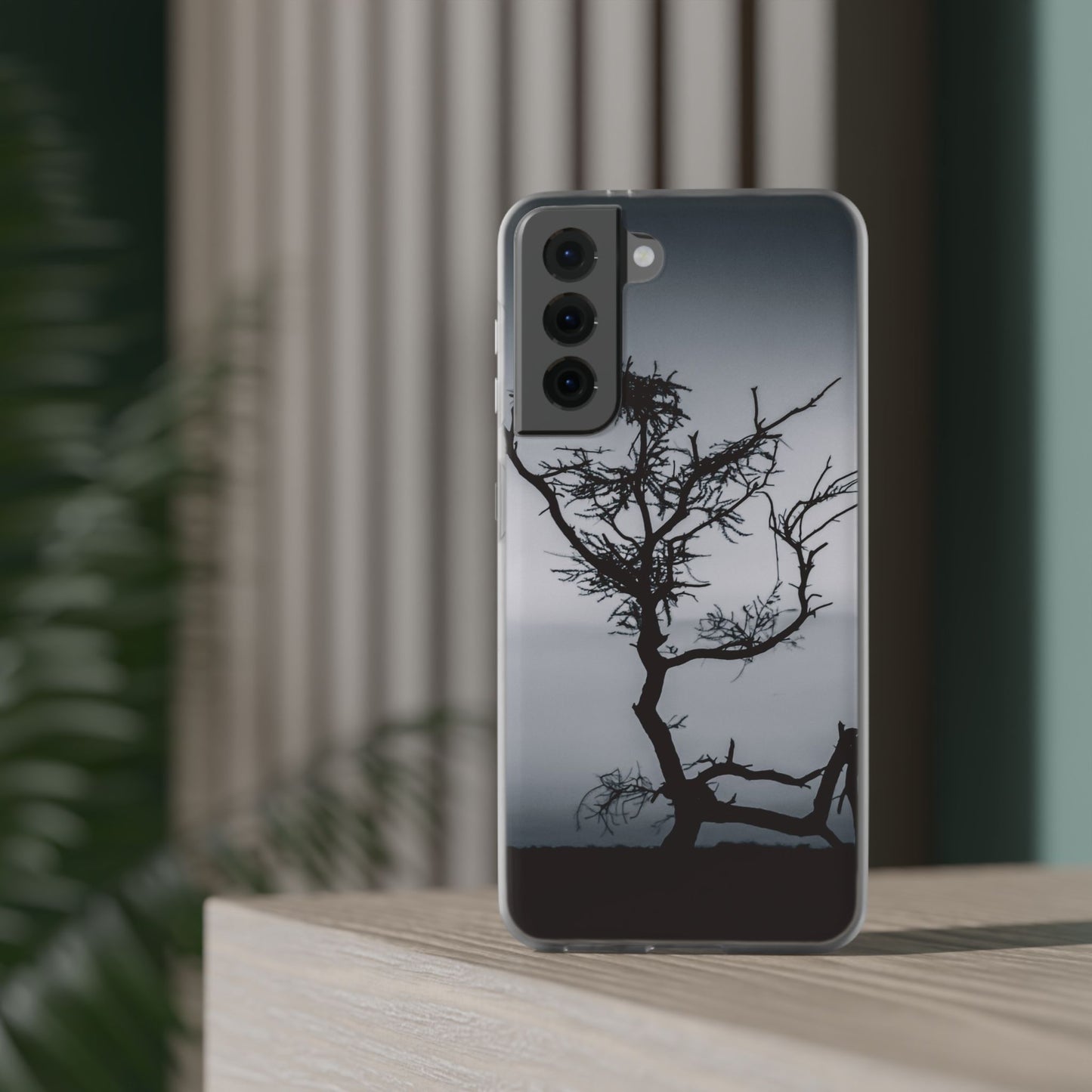 Kalahari Sunset Phone Case B&W