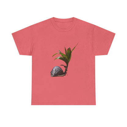 New Life Coconut Tee Coral Silk