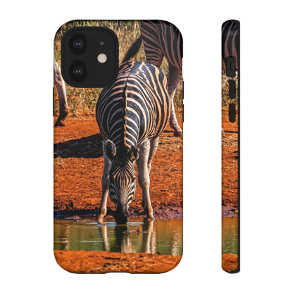 Zebra Phone Case iPhone 12 Glossy