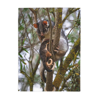 Baby Possum Blanket 30" × 40"