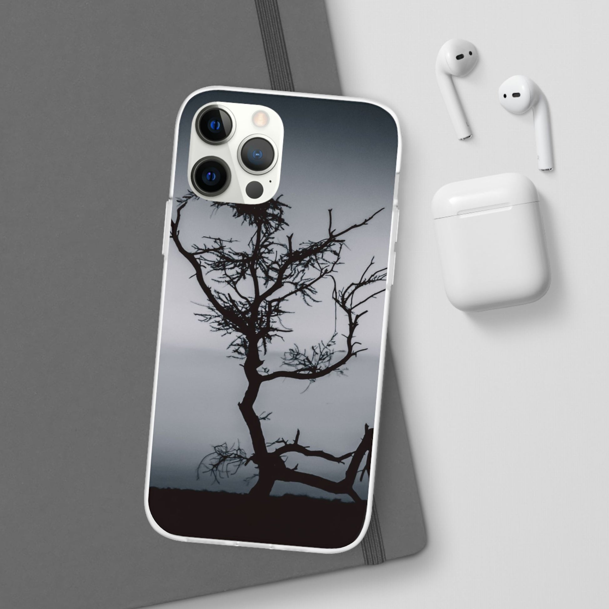 Kalahari Sunset Phone Case B&W