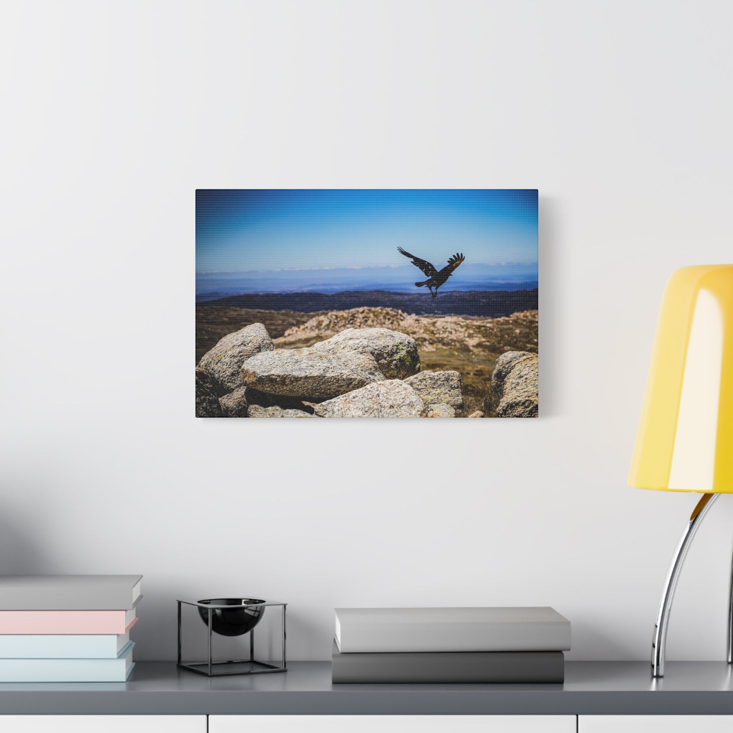 Little Raven Mt Kosciuszko Canvas Print